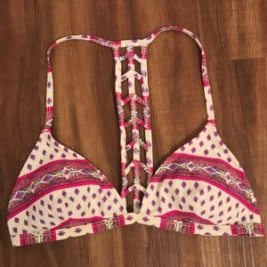 LA Hearts Bikini Top Size M